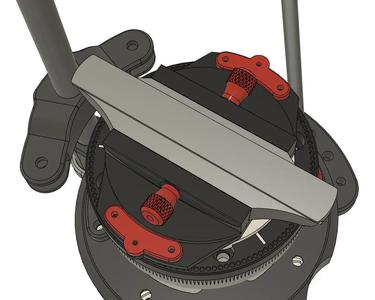 Optimized PCB-Holder Mount for Open Ball Vise   