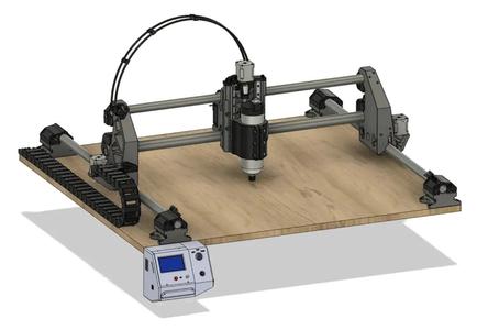 Printed CNC Brutus (Metric Tubing)   