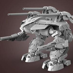 MWO Omega STL files for 3D Printing | Assembly Model + Action