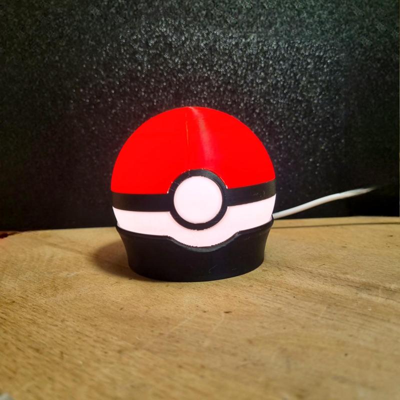 Orientable Pokeball light ( Kit 001 )