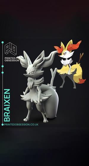 Braixen - Pokemon - Fan Art