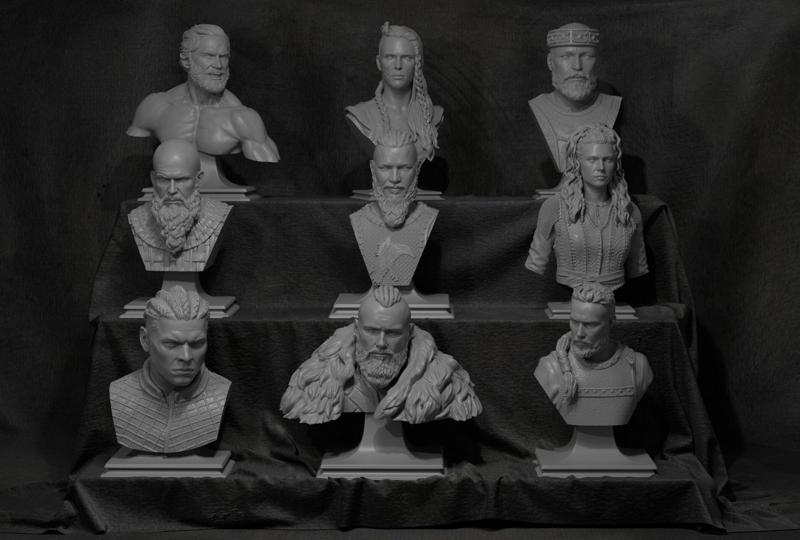 VIKING BUST COLLECTION