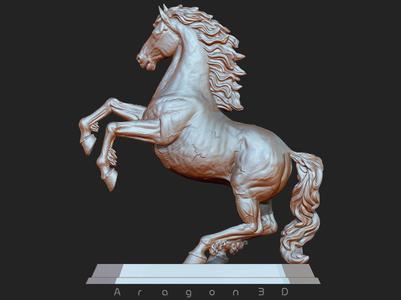 Horse print ready Stand Pose