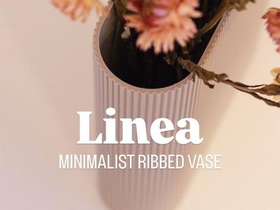 Linea - The Minimalist Ribbed Vase