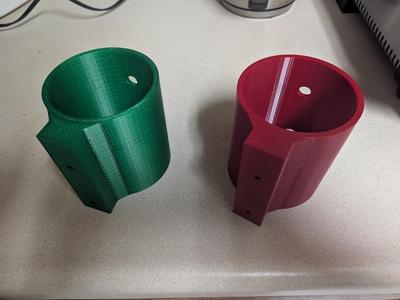 Seated Zuca Disc Golf Cart Water Bottle Holder