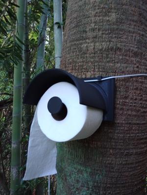 Tree Mounted Toilet Paper Roll Holder