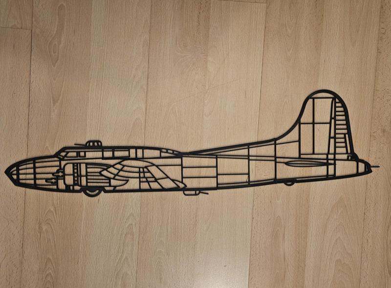 B17 Flying Fortress Wallart (Large)
