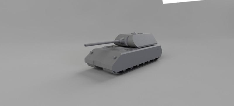 Panzerkampfwagen VIII Maus Tank model
