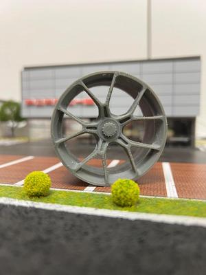 Porsche 992 Wheel - Real Wheel Decor