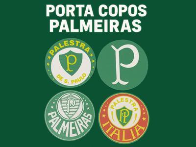 Porta-copos Palmeiras | Palmeiras coasters 
