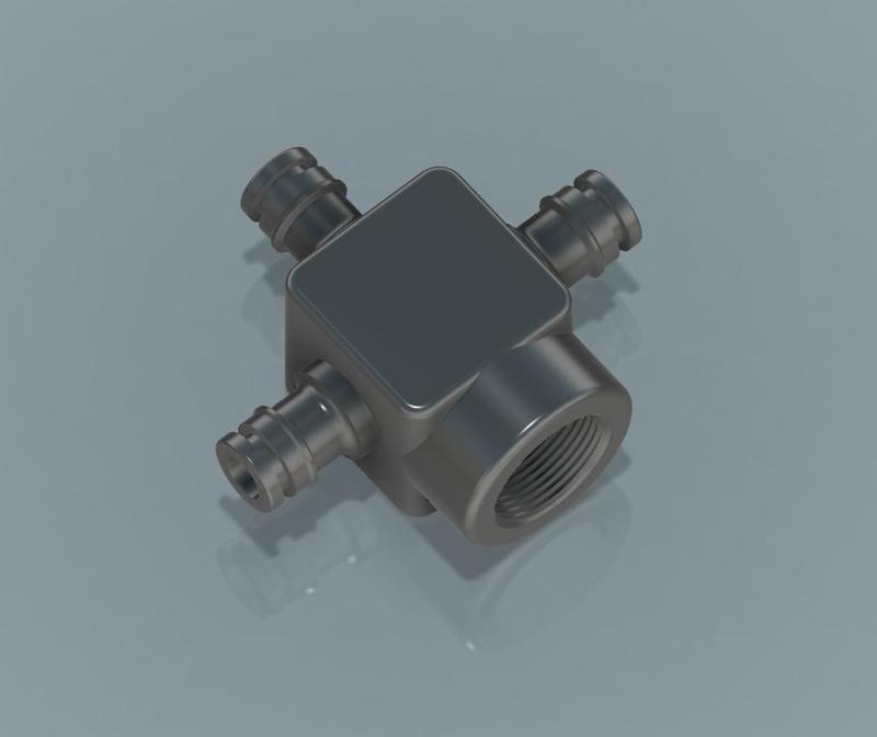Rozdvojka na zahradní hadice / Garden hose splitter