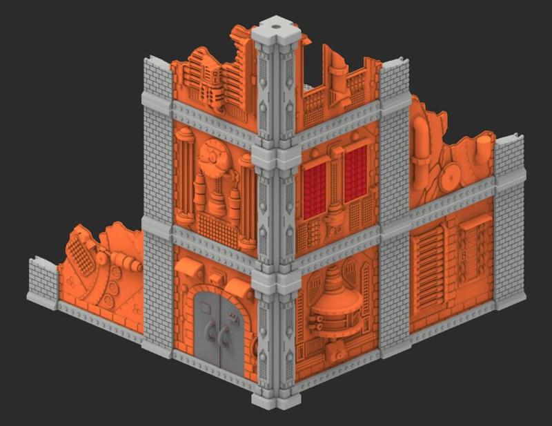 L-Shape Ruin Campaign - Modular Free Sample