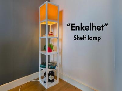 "Simplicity" IKEA-style shelf lamp