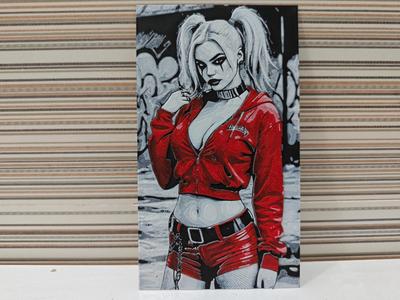 Hueforge Harley Quinn