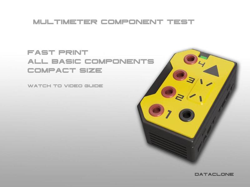 Multimeter fast test components