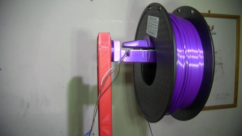 SOVOL SV08 Load Cell mount. Sovol SV08 Weight of filament left on spool. Part 1