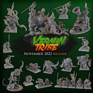 Titan Forge Miniatures - 2022 - November - Vermin Tribe