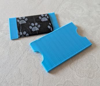 Dog Poop Bag Emergency "Business Card"