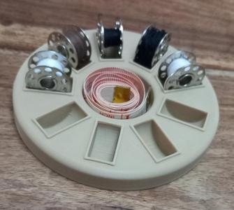 Bobbin holder/tray