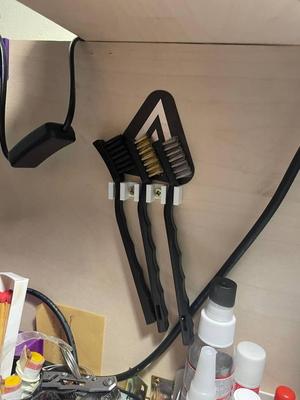 soldering brush holder