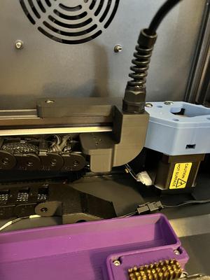 SV08 alternative cable chain mount with PG07 support