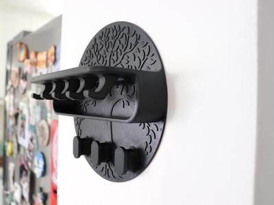 Tree of Life Wall Organizer