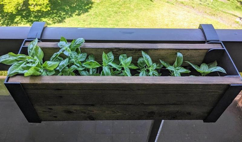 Balcony/Patio Railing Window Box Planter