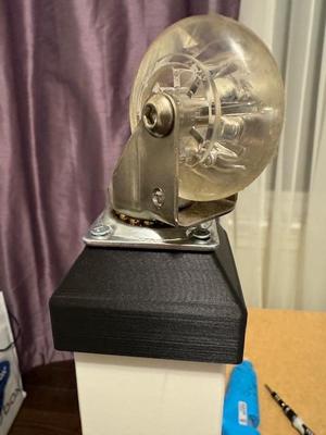 Ikea Lack Table caster holder