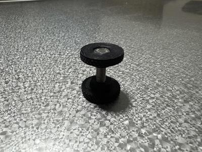 M5 press-fit screw and nut for Articulating Raspberry Pi Camera Mount