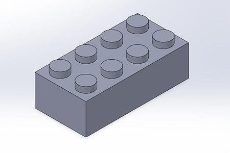 2x4 Lego Brick