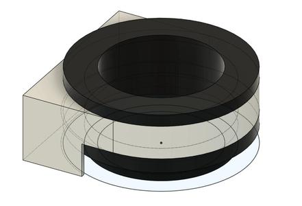 Rocker Switch Mounting Bracket