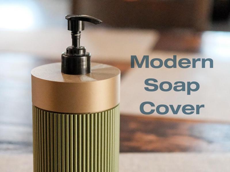 Modern Soap Cover and Tray