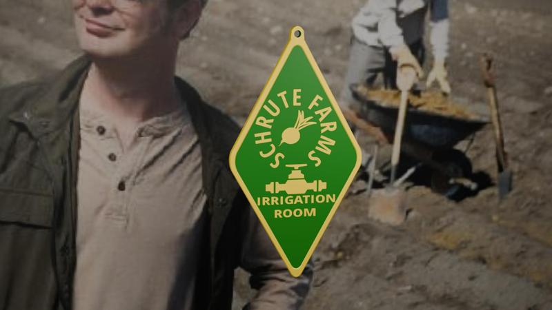Schrute Farms Key Chain - Irrigation Room