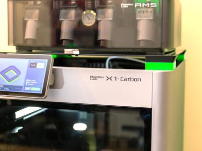 X1C - P1 Top Glass Riser corner version