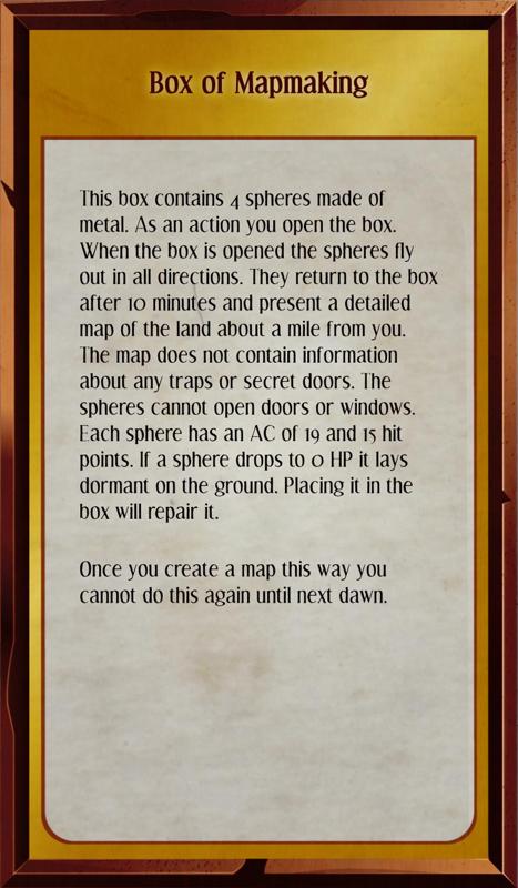 Box of Mapmaking