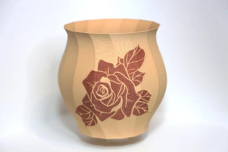 Reimagined Art: Rose Vase   