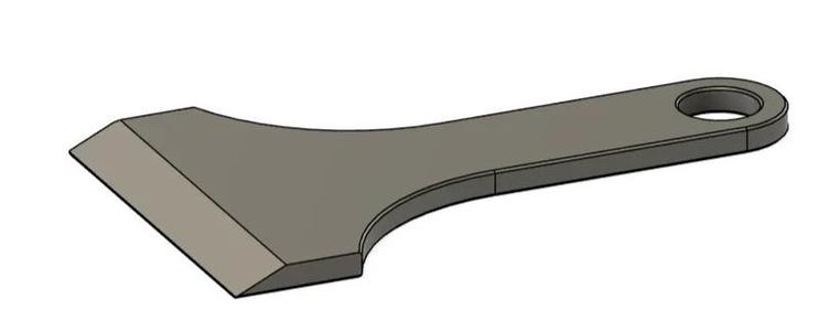 bed scraper or ice scraper   