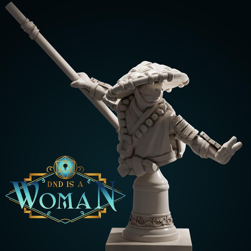 Tortle Monk - Baenya - Bust