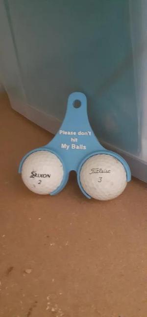 Golf Ball Holder - Please Don't hold my Balls   