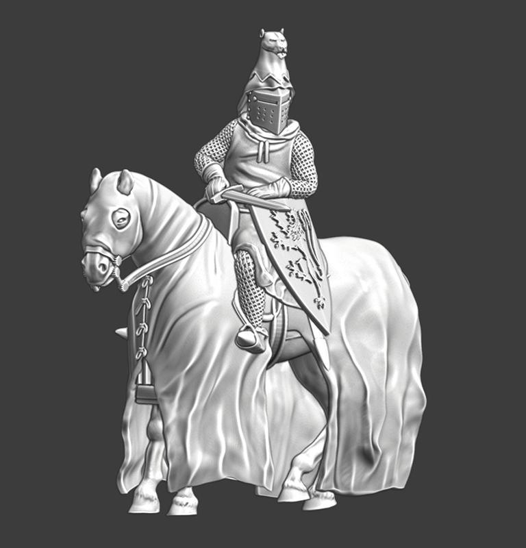 Medieval Folkunga Knight - Noble Swedish Knight