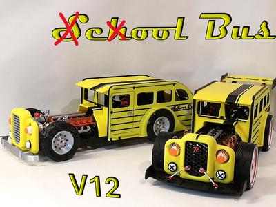 School Bus - Hot Rod - V12 Engine