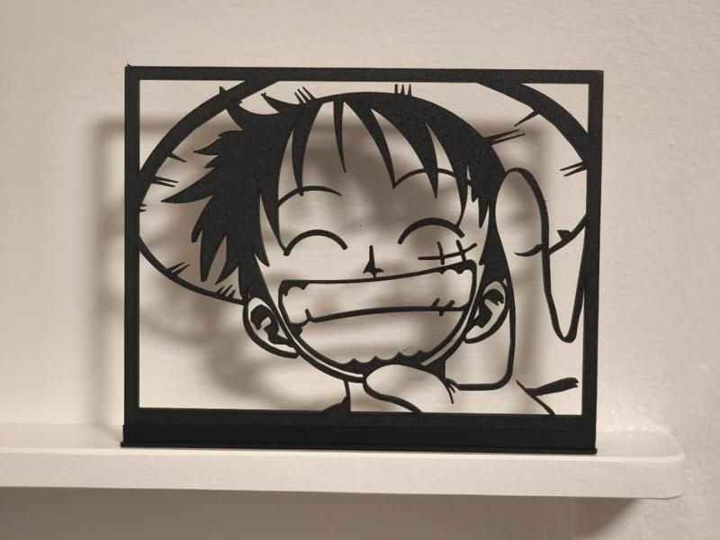 Picture Luffy One Piece-quadretto Luffy One piece
