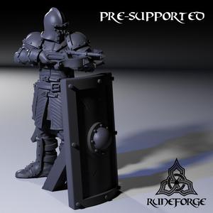 City Guard - Crossbow and optional Pavise