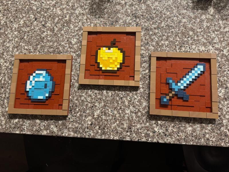 Minecraft Item Frame - Magnetic (NO AMS NEEDED)