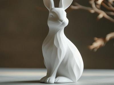 Easter Bunny Figurine – Adorable Holiday Decor