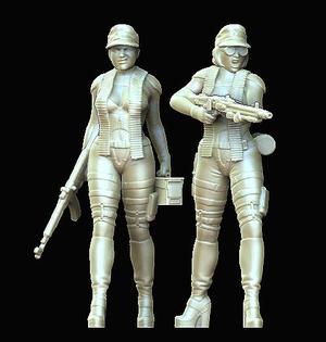 Axis SheWolf MG42 Team