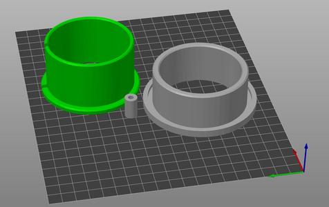 MKIII 3DP windmill assembly parts for HT80