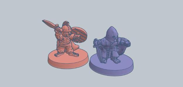 Armoured Merry and Pippin 10mm