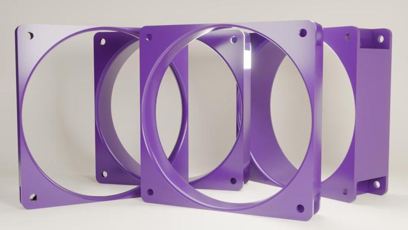 120/140mm Fan Spacer Optimized for High Airflow (like the NF-A12x25)