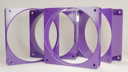 120/140mm Fan Spacer Optimized for High Airflow (like the NF-A12x25)